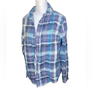 SOLD Blue Aeropostale flannel